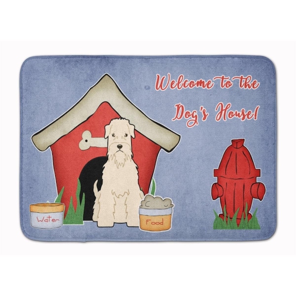 Carolines Treasures Dog House Soft Coated Wheaten Terrier Machine Washable Memory Foam Mat BB2815RUG - main